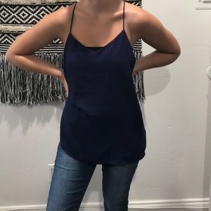 Express navy blue cami tank